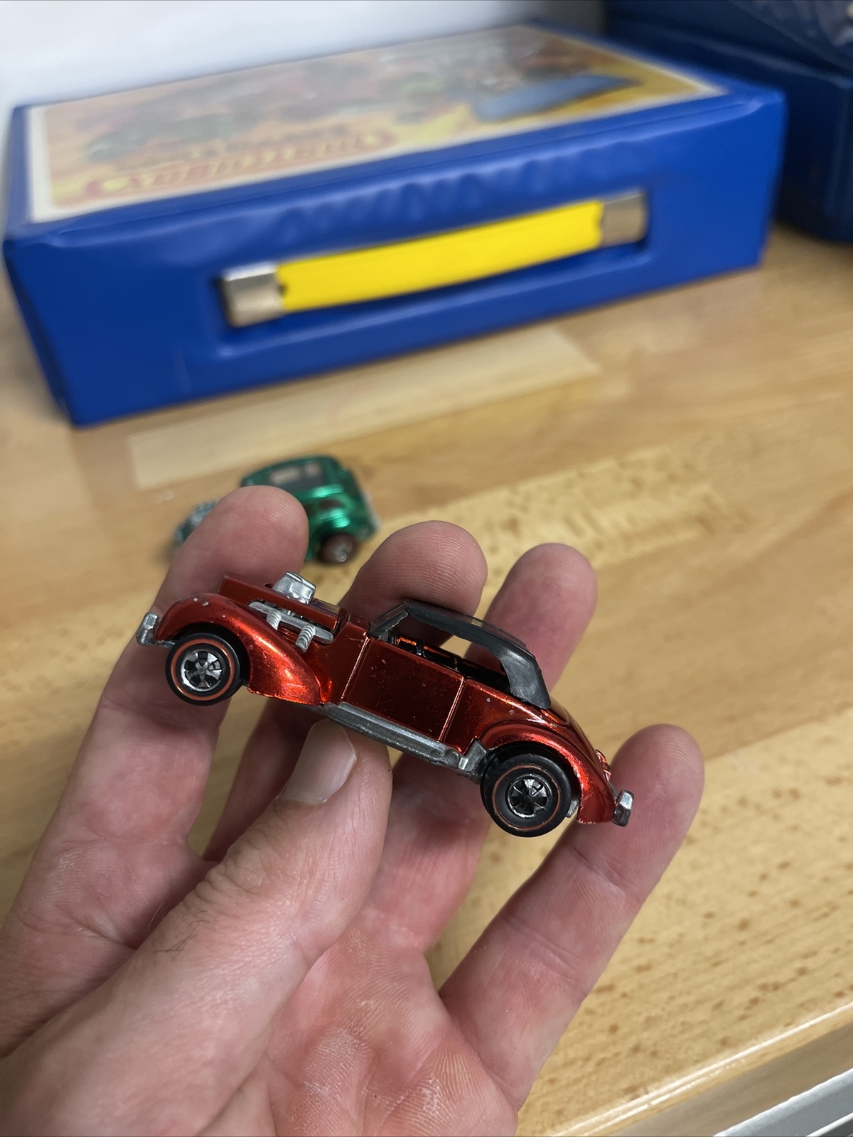 Hot Wheels Classic Cord Red Vintage Redline eBay
