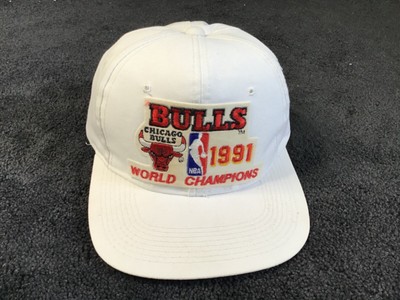 bulls 1991 championship hat