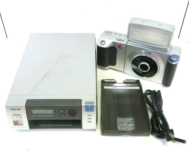Sony UPDX100 Photo Printer + Sony DKCC200X Digital Passport Camera eBay