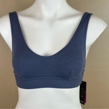 Commando Luxury Rib Bralette Nightshadow Small NWT