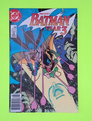 Batman #438 Vol. 1 1989 DC Comics Mid Grade Comic Book A31-255