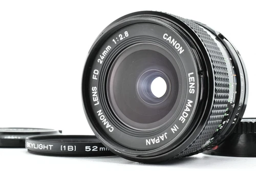 [Near Mint] Canon New FD 24mm f2.8 Wide Angle MF Lens 35mm SLR Film Camera JP