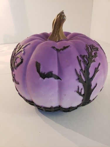Halloween Casa Infestata Illumina Zucca Cambia Colore 6,5" Interno/Esterno - Foto 4 di 9