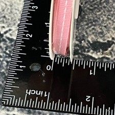 Stampin' Up PRETTY IN PINK 126880 Stitched Grosgrain Ribbon 1/4" 10 Yards