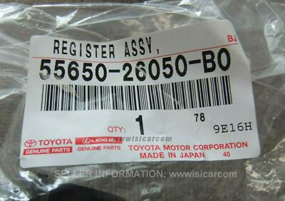 との TOYOTA HIACE KDH206 REGISTER ASSY, INSTRUMENT PANEL, NO.1 GRAY