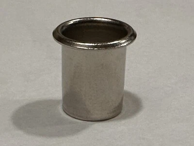 LUDWIG DRUM AIR VENT GROMMET Nickel 6 Ply 7/16”x 9/16” Length