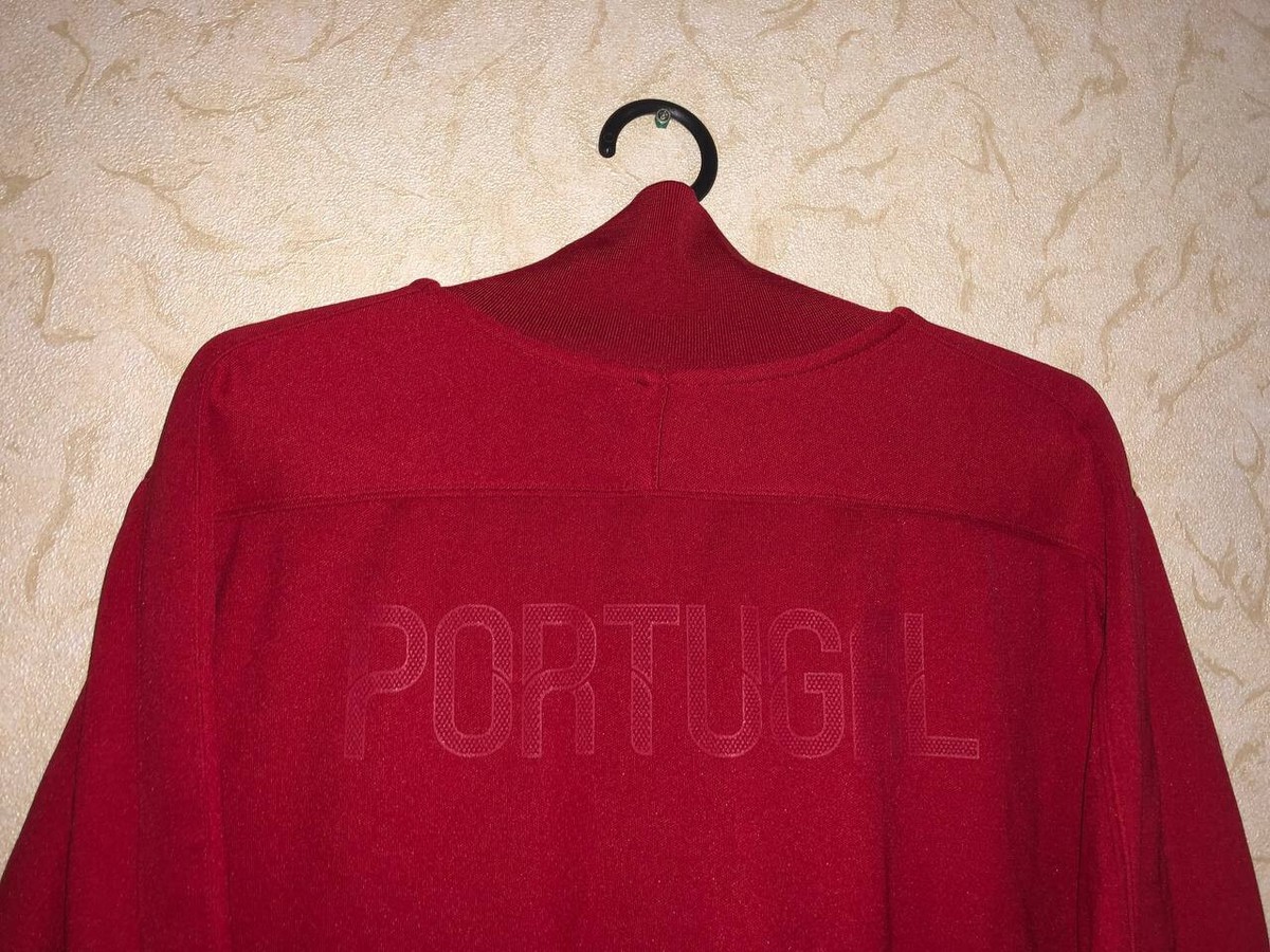 Portugal national football team sport training jacket mens red | eBay