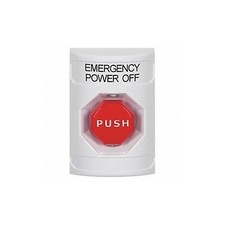 Safety Technology International Emergency Power Off Push Button White