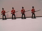BRITAINS SHERWOOD FORESTERS TOY SOLDIERS / 8 FIGURES / Original with Box — photo 6