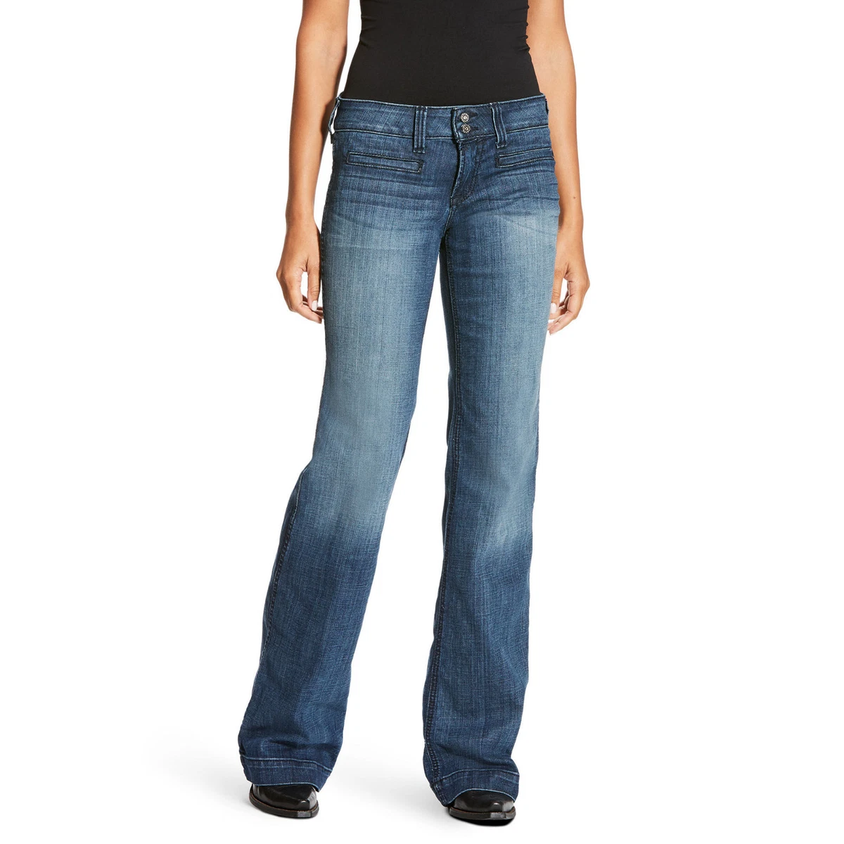 Ariat wide leg trouser jeans sales