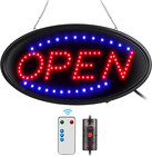 Led Open Sign with Remote, Ultra Bright Electric Light Up Signs for Business,.