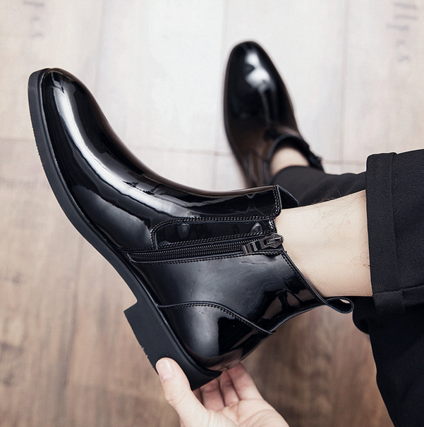 靴 D-Tona-Ankle boots in patent leather D-Tona-Ankle boots in patent leather