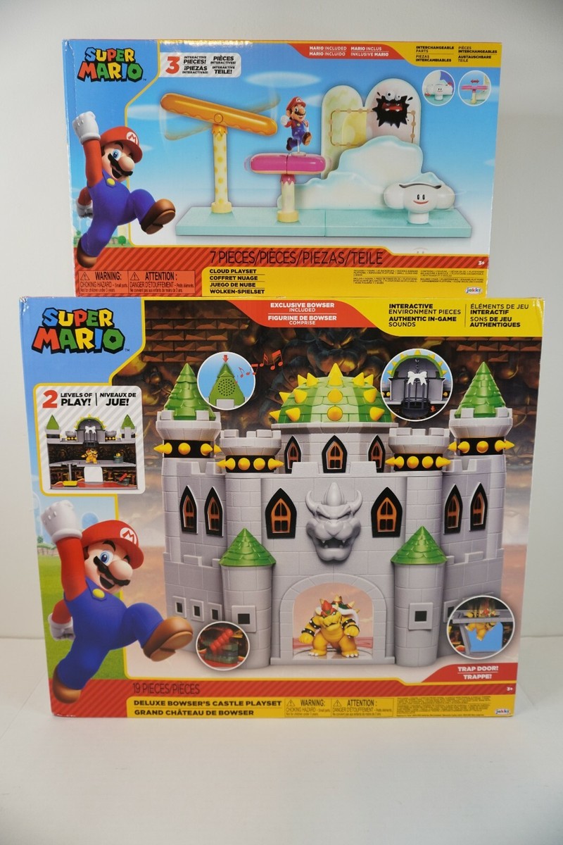 Playset Nintendo Mario Château de Bowser Deluxe - Dioramas - Achat & prix