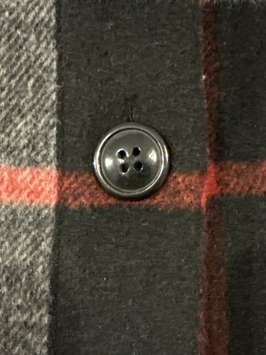 GAP KIDS BLACK Red PLAID Flannel Jacket SZ Large (10) New TAGS RETAIL $88.00 - Picture 5 of 12