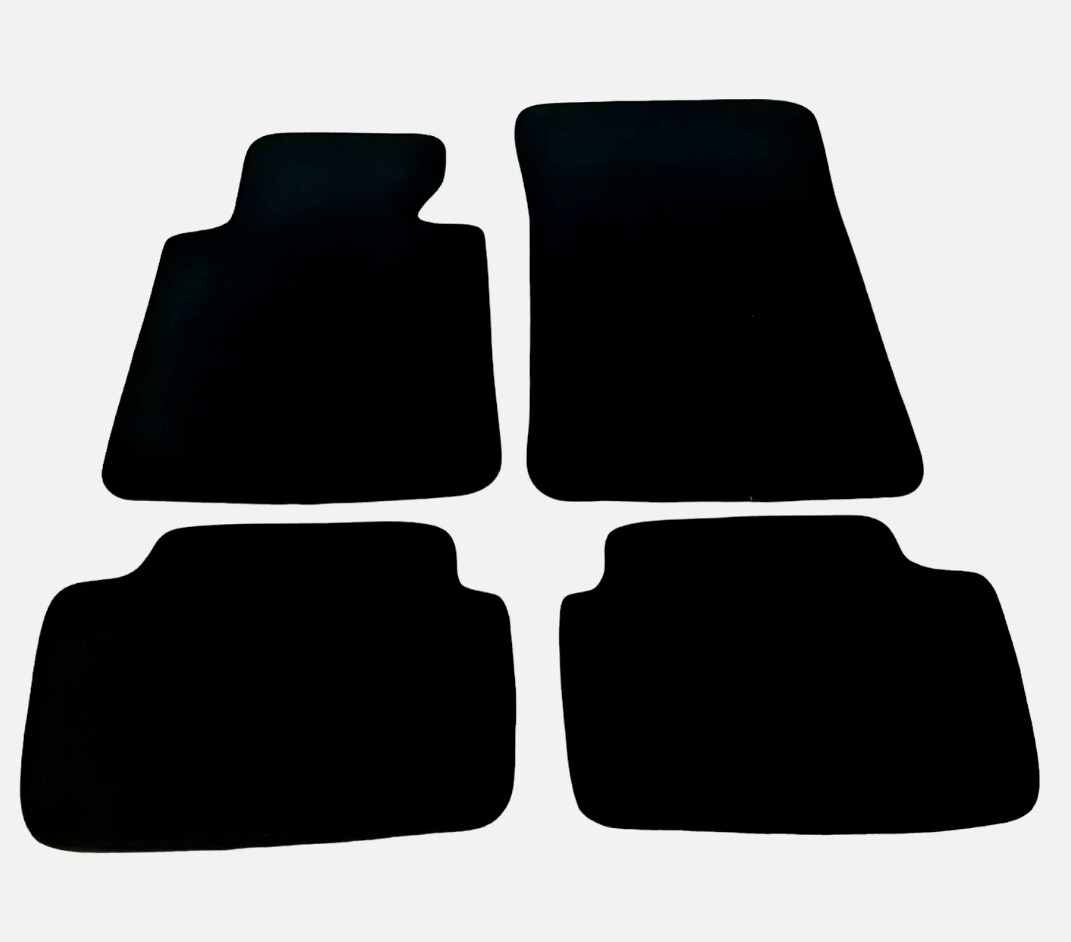 For BMW 3 Series E46 1998-2004 New Car floor mats velour Carpet Black Waterproof