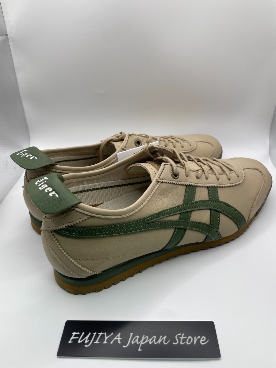 Onitsuka Tiger MEXICO 66 SD 1183A872 254 BEIGE / GREEN Japan New
