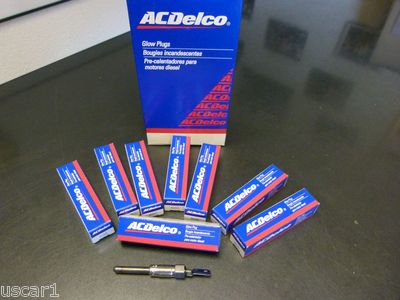 8 Glühkerzen ACDelco 60G 12V Chevrolet GMC Hummer Diesel 6.2 + 6.5 Liter K1500 