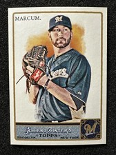 SHAUN MARCUM #217 2011 Topps Allen & Ginter's QTY Milwaukee Brewers