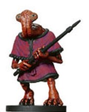 "Ithorian Scout" Rebel Storm #49 Stars Wars Miniatures game WotC OoP