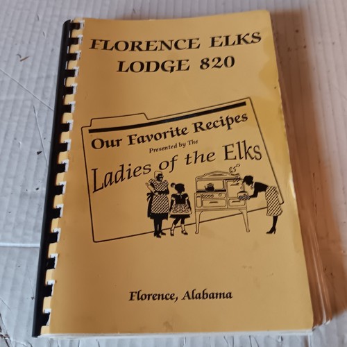 Vintage Favorites Ladies of the Elks Florence Alabama Cookbook Lodge 820 1993 - Bild 1 von 2