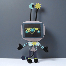 10 Inch Star-Time Vee Plush Toy, Dandy  s World Soft Doll, Gift for Animation Fan