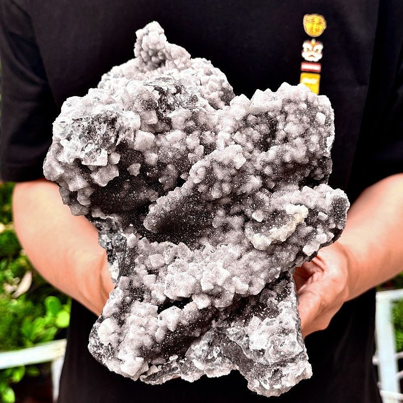 9.09LB Natural soft sugar fluorite quartz crystal mineral specimen