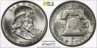1957-D Franklin Half Dollar PCGS MS65FBL