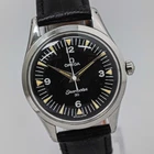 Vintage 1952 *NEAR MINT* OMEGA Seamaster 30 Cal.283 Hand Winding Black 35mm Men