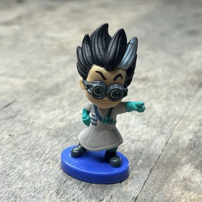 P.J. MASKS JUST PLAY Romeo Evil Scientist Action Figure 4'' Toy Cake Topper Rare