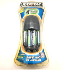NEW Other Rayovac Rechargeable Battery Charger w/ 2AA /2AAA Batteries