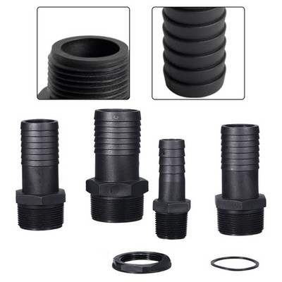 5PCS Barb NPT Male Connector Plastic Hose Barb Fitting Adapter Barb Fitting