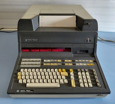 HP MODEL 9830A + HP 9866A DRUCKER - HEWLETT PACKARD