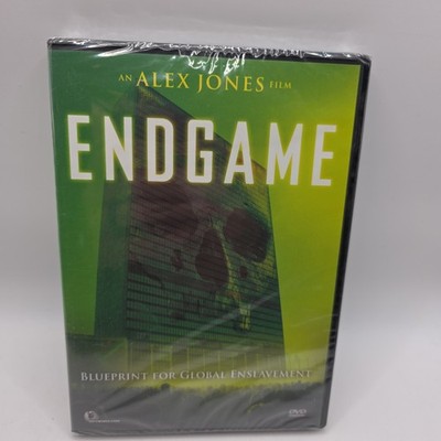 ENDGAME DVD AN ALEX JONES FILM GLOBAL ENSLAVEMENT DOCUMENTARY INFOWARS Sealed 