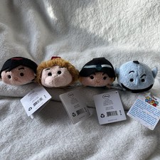 Disney Tsum Tsum 3.5  Mini Plush Aladdin, Jasmine, Abu, Genie