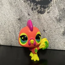 Littlest Pet Shop Lps 212 G7 Black Light Pet Blind Bag Orange Yellow Rooster