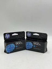 2Pack Genuine HP 902XL Cyan Ink Cartridges OfficeJet Pro 6960 6970 Jet-6950 6960