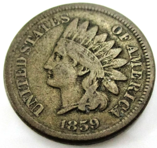 1859 INDIAN HEAD CENT Coin!!