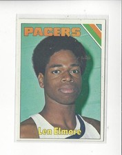 1975-76 Topps #259 Len Elmore RC Rookie Pacers - NM