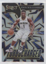2021-22 Panini Select Turbocharged Silver Prizm Zion Williamson #1 s1i