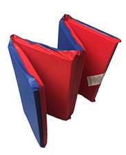 Kindermat Brand Nap Mat-1" Thick, Red and Blue-1 Unit per Package