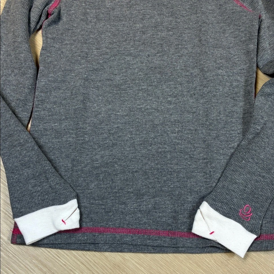 Cuddl Dud Thermals Waffle Tejido Gris Ropa Interior Larga Long Johns Conjunto de Capa Base (L) Foto 4 de 4