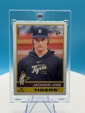 Topps 2025 Heritage Jackson Jobe #389 Rookie Detroit Tigers / (Rare Alternate) 