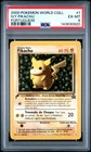 2000 POKEMON PIKACHU WORLD COLLECTION PORTUGUESE #1 IVY PIKACHU PSA 6
