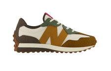 NEW BALANCE 327 'White Olive Tan' Sneakers Size 5Y/W6.5