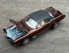 Vintage 1968 Hot Wheels Redline Brown Custom Eldorado Car