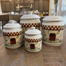 Thomson Pottery Country Home Set di lattine 4 pezzi -  