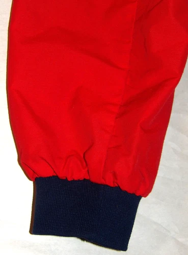 VINTAGE 1985 "McLAREN NORTH AMERICA" EMBROIDERED JACKET! CB SPORTS! RED & NAVY S image 7