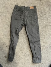 U.S. Polo Assn Jeans Youth 7 Gray Skinny Stretch Adjustable Waist
