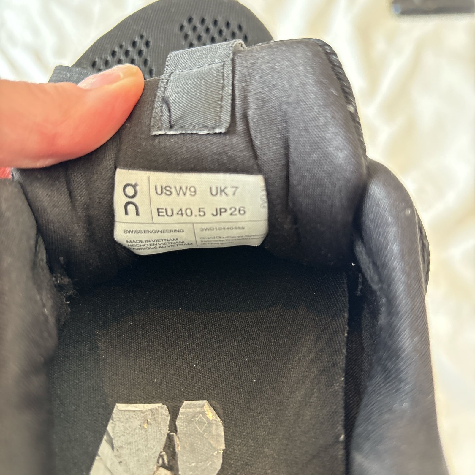 On Cloudsurfer Running Shoes Black/Eclipse Women'… - image 1