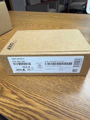Axis A8105-E Network Video Door Station Brand New